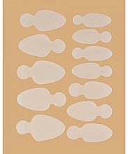Духи, Парфюмерия, косметика Молды-трафареты для френча на верхних формах "Long Oval" - Kodi Professional