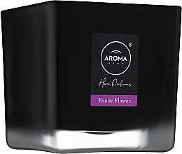 Aroma Home Black Series Exotic Flower - Ароматическая свеча — фото N1