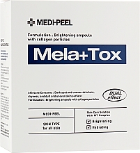 Ампульна сироватка для обличчя проти пігментації - Mela + Tox Ampoule — фото N1