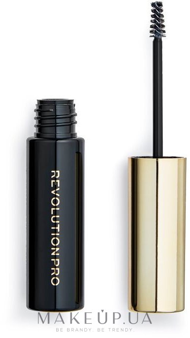 Гель для бровей - Makeup Revolution Pro Brow Volume And Sculpt Gel — фото Clear