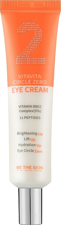 Крем для шкіри навколо очей - Be The Skin Vitavita Circle Zero Eye Cream — фото N1