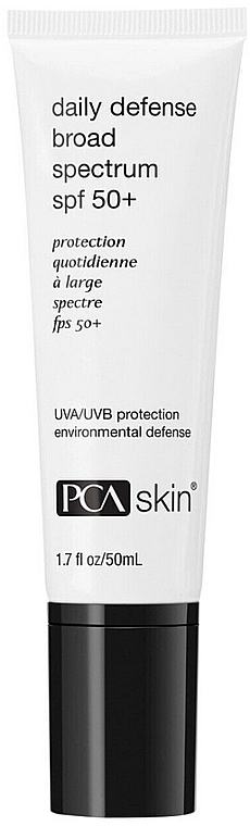 Сонцезахисний крем для тіла - PCA Skin Daily Defense Broad Spectrum SPF 50+ — фото N1