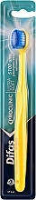 Парфумерія, косметика Зубна щітка "Ultra Soft" 512568, жовта із синьою щетиною - Difas Pro-Clinic 5100