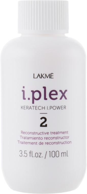 Пробний салонний набір для відновлення волосся - Lakme I.Plex Salon Trial Kit (treatment/3x100ml) — фото N5