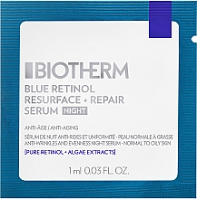 Ночная сыворотка для лица - Biotherm Blue Retinol Serum Night (пробник) — фото N1