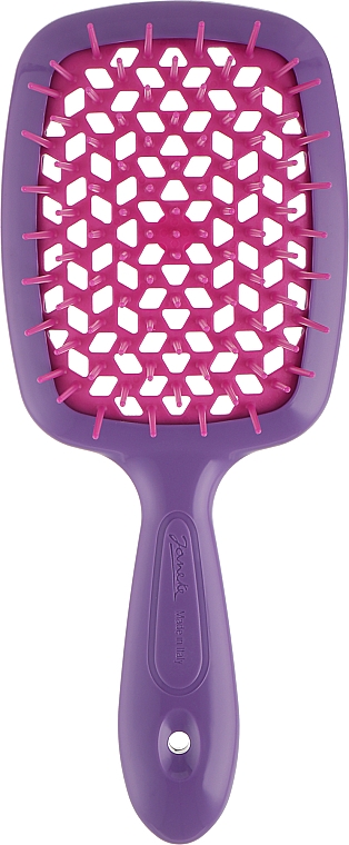 Щітка для волосся, фуксія з рожевим - Janeke Superbrush