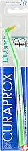 Парфумерія, косметика Монопучкова зубна щітка "Single CS 1009", зелено-салатова - Curaprox