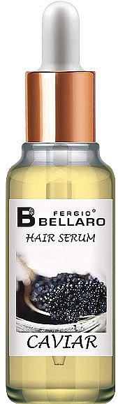 Сыворотка для волос c экстрактом икры - Fergio Bellaro Hair Serum Caviar — фото N1