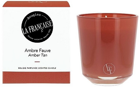 Ароматическая свеча "Амбра" - Bougies La Francaise Amber Tan Scented Candle — фото N1