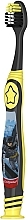 Детская зубная щетка, 6+ лет, мягкая, черно-желтая + серо-желтая - Colgate Kids Soft Toothbrush — фото N4