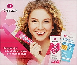 Парфумерія, косметика Набір - Dermacol Love My Face (cr/50ml + mask/15ml)