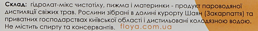 Гидролат-микс "Для проблемной кожи" - Floya — фото N5