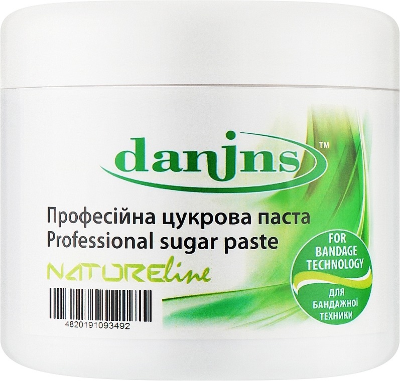 Сахарная паста бандажная для депиляции - Danins Professional Sugar Paste