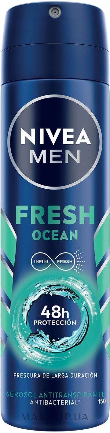 Антиперспирант "Свежесть океана" - NIVEA MEN Fresh Ocean 48H Protection — фото 150ml