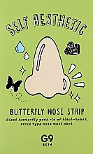 Духи, Парфюмерия, косметика Патч-бабочка для носа против черных точек - G9Skin Self Aesthetic Butterfly Nose Strip