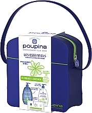 Набор - Poupina Les Essentiels Kit (cl/gel/485ml + cl/water/485ml + wipes + bag) — фото N3