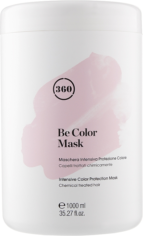 Маска для фарбованого волосся з ожиновим оцтом - 360 Be Color Intencive Color Protection Mask — фото N3