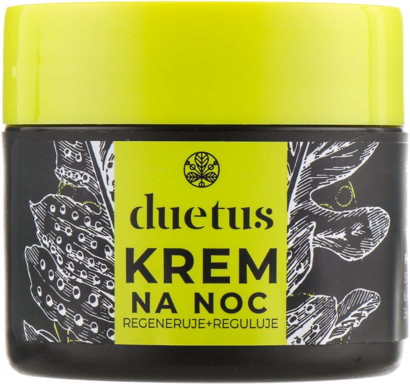 Ночной крем для лица - Duetus Night Face Cream — фото N2