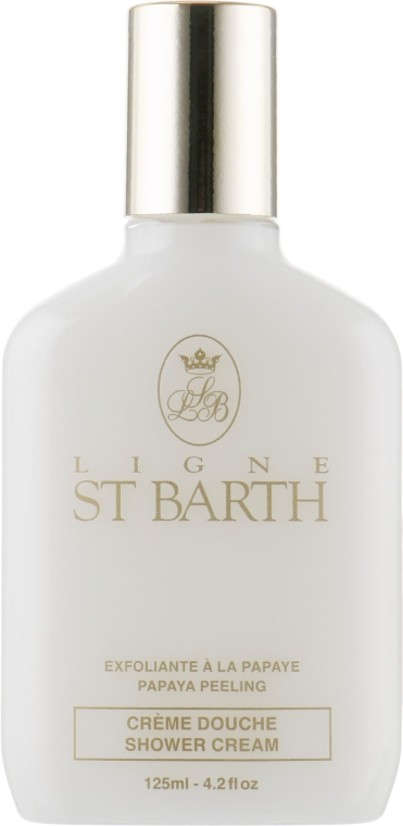 Крем-пілінг для душу, з екстрактом папаї - Ligne St Barth Shower Cream — фото N3