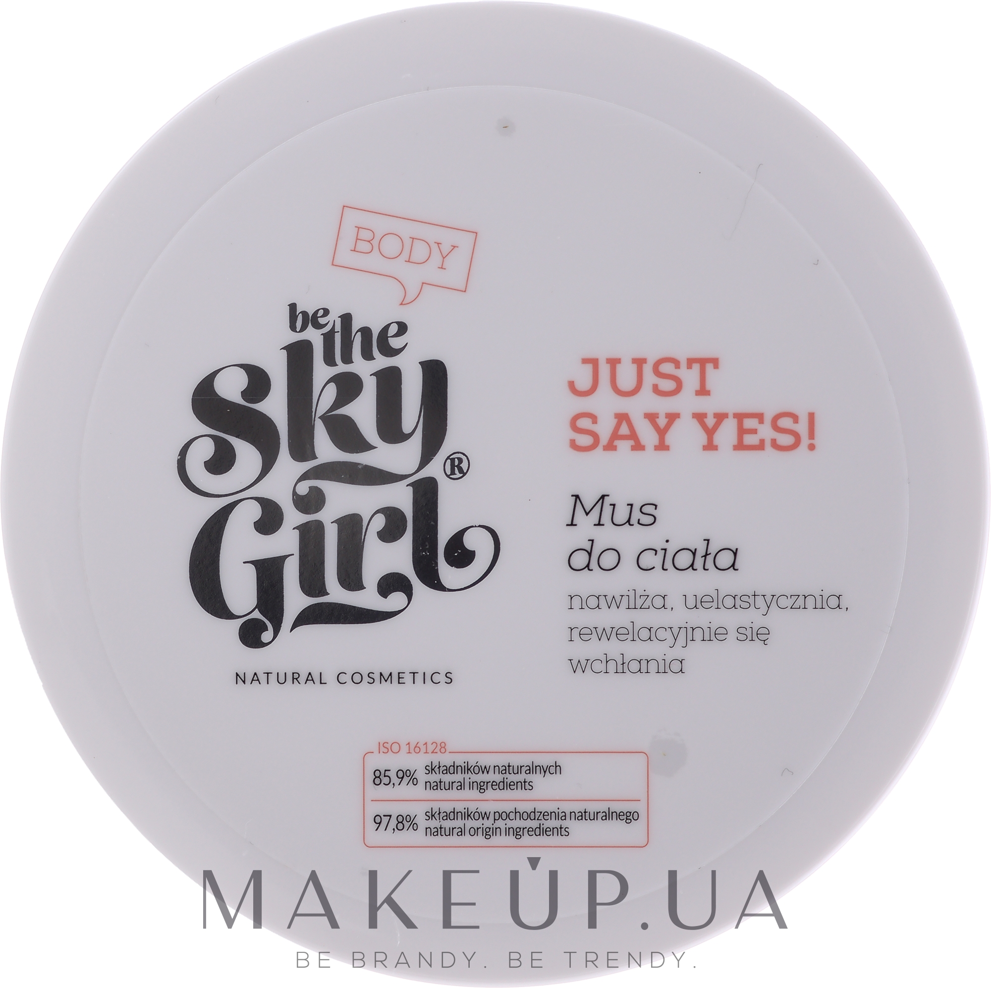Мусс для тела - Be the Sky Girl «Just Say Yes!» Body Mousse — фото 200ml
