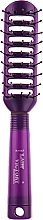 Духи, Парфюмерия, косметика Расческа скелетная с защитными шариками, HBT-17, фиолетовая - Lady Victory
