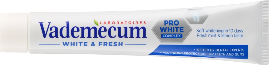 Зубная паста - Vademecum White & Fresh Toothpaste — фото N2
