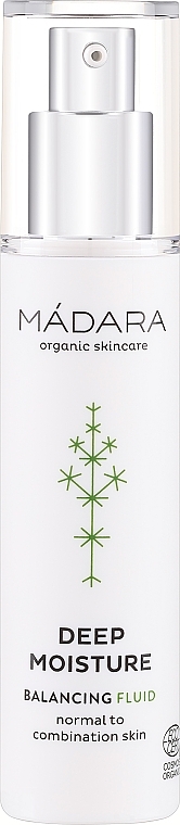 Крем-флюид для глубокого увлажнения кожи лица - Madara Cosmetics EcoFace — фото N3