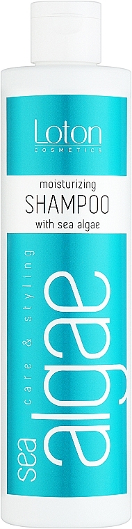 Увлажняющий шампунь с экстрактом морских водорослей - Loton Moisturizing Shampoo With Sea Algae — фото N1