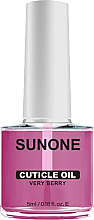 Парфумерія, косметика Олія для кутикули й нігтів "Very Berry" - Sunone Cuticle Oil