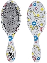 Дитячий гребінець для волосся - Wet Brush Kids Detangler Unicorn White — фото N3