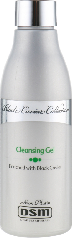 Гель для очистки кожи лица - Mon Platin DSM Black Caviar Cleansing Gel — фото N1