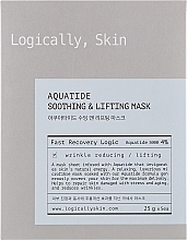 Парфумерія, косметика Тканинна маска для клітинного відновлення - Logically Skin Aquatide Soothing & Lifting Mask