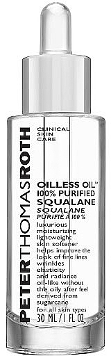 Смягчающее средство со скваланом - Peter Thomas Roth Oilless Oil 100% Purified Squalane — фото N1