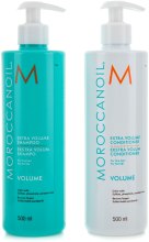 Духи, Парфюмерия, косметика Набор " Extra Volume" - MoroccanOil (sham/500ml + cond/500ml)