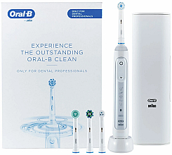 Парфумерія, косметика Електрична зубна щітка зі змінними насадками - Oral-B Bluetooth Genius X WH