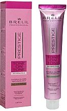 Крем-фарба для волосся - Brelil Professional Prestige Tone On Tone — фото N1