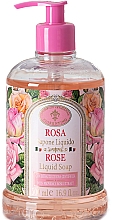 Парфумерія, косметика Рідке мило "Троянда" - Saponificio Artigianale Fiorentino Rose Liquid Soap