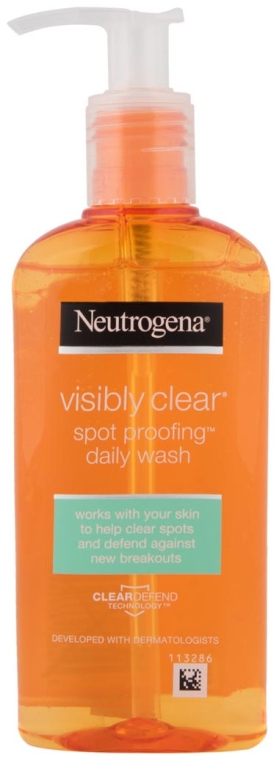 Гель для вмивання - Neutrogena Visibly Clear Spot Proofing Daily Wash — фото N2