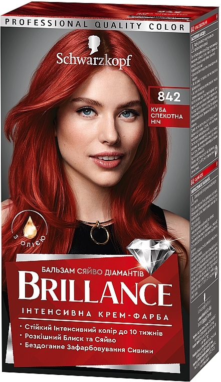 Новые оттенки в палитре краски для волос Брилианс (Brilliance)