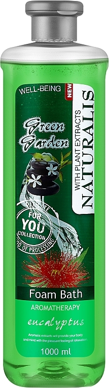 Пена для ванны - Naturalis Green Garden Foam Bath — фото N1