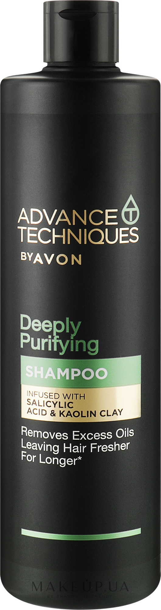 Глибоко очищувальний шампунь для волосся - Avon Advance Techniques Deeply Purifying Shampoo — фото 400ml