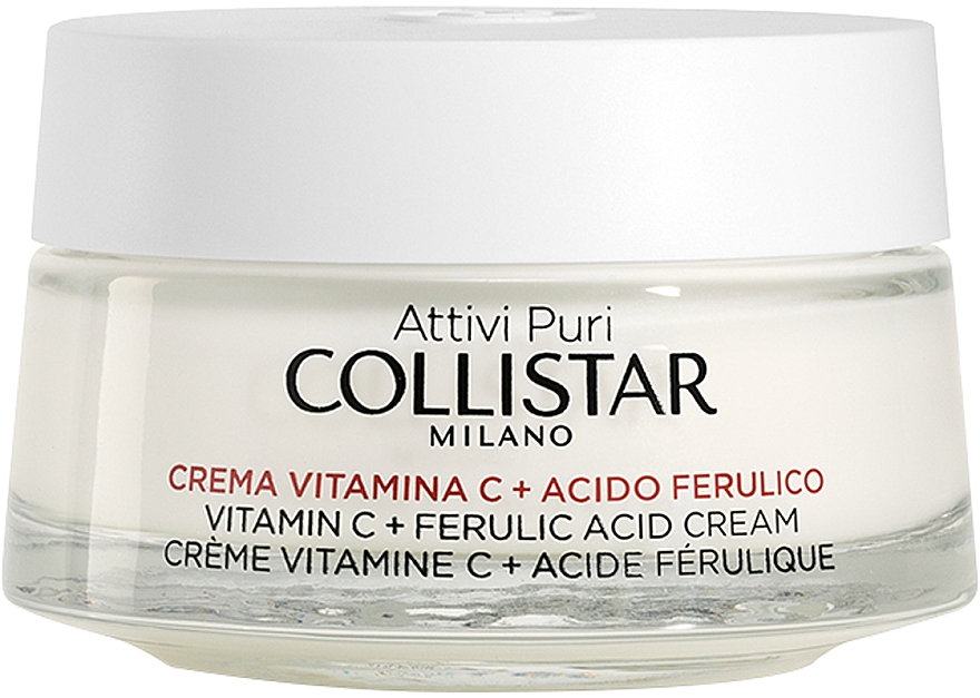 Крем для лица с витамином С и феруловой кислотой - Collistar Attivi Puri Vitamin C + Ferulic Acid Cream