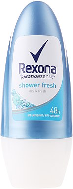 Антиперспирант-ролик - Rexona Motion Sense Shower Fresh — фото N1