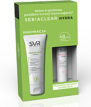 Парфумерія, косметика Набір - SVR Sebiaclear Hydra (f/cr/40ml + lip/balm/4g)