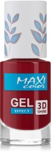 Духи, Парфюмерия, косметика Лак для ногтей - Maxi Color Gel Effect New Palette