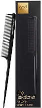 Гребінь для начісування й укладання волосся - GHD The Sectioner Tail Hair Comb Anti-static Carbon — фото N2