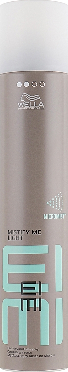 УЦІНКА Лак для волосся, легка фіксація - Wella Professionals EIMI Mistify Me Light Hairspray * — фото N5