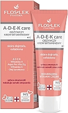 Живильний вітамінний крем для обличчя - Floslek A+D+E+K Care Nourishing Vitamin Cream — фото N1