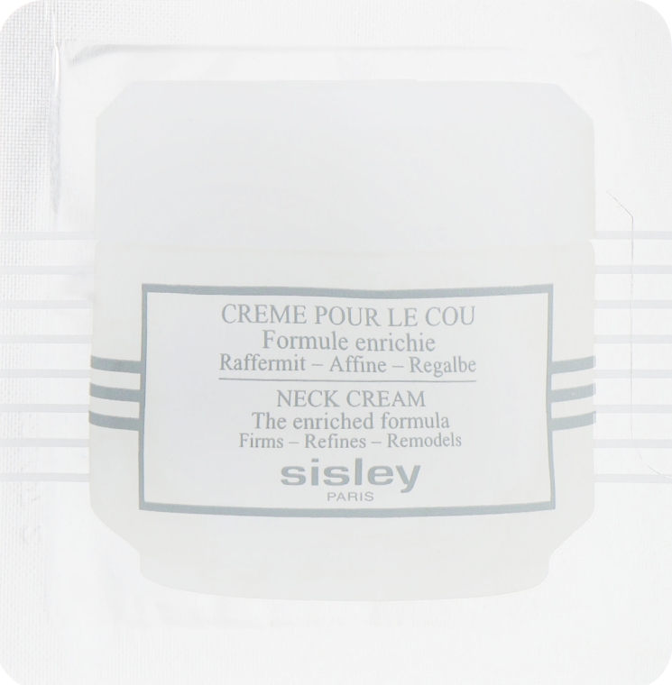 Крем для шеи - Sisley Neck Cream With Botanical Extracts (пробник) — фото N1