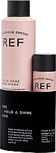 Набор - REF The Hold & Shine Duo (h/spray/300ml + h/spray/75ml) — фото N1